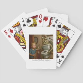 Invasie van de Potty Snatchers Pokerkaarten