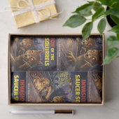 Invasie van de Schotel-Eekhoorns Tissuepapier (Geschenk)