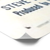 Invasie van de schotel-Mannen Poster (Hoek)