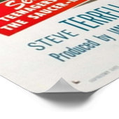 Invasie van het Saucer Man 1957 oorspronkelijke Vi Poster (Hoek)