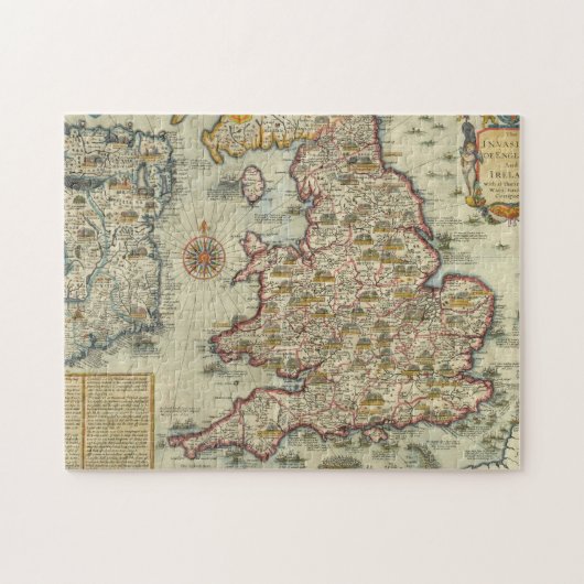 Invasies van Engeland en Ierland Legpuzzel (Horizontaal)