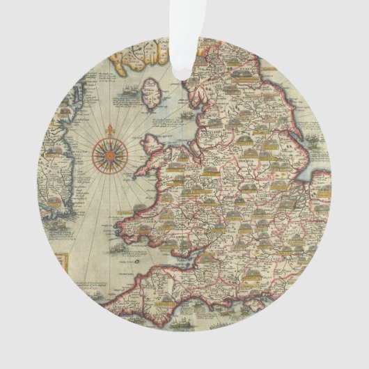 Invasies van Engeland en Ierland Ornament (voorkant)