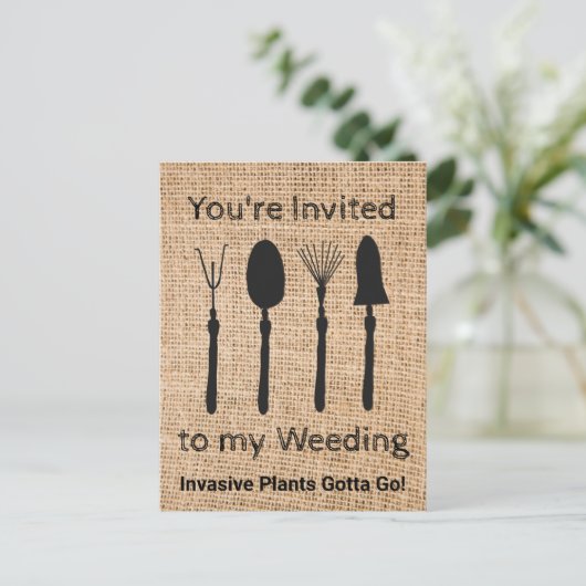 Invasieve Planten Briefkaart (Staand voorkant)