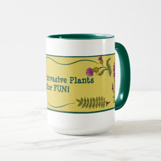 Invasieve Planten Mok (Voorkant rechts)