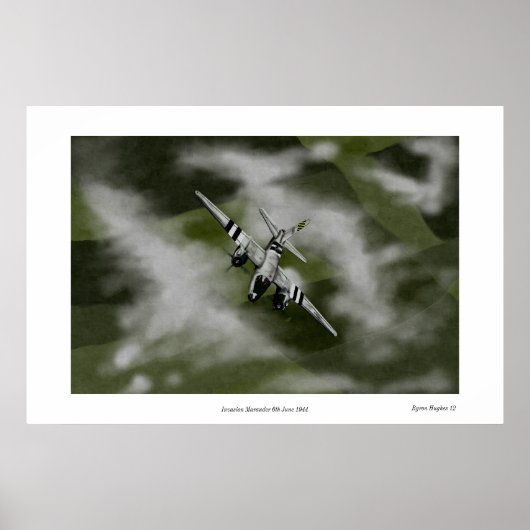 Invasion Marauder 1944 Poster (Voorkant)