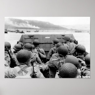 Invasion of Normandy - 6 juni 1944 Poster