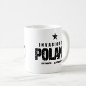 Invasion of Poland WW2 Koffiemok (Voorkant rechts)