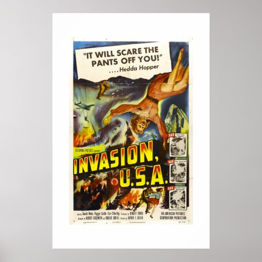 Invasion USA (L) Poster (Voorkant)