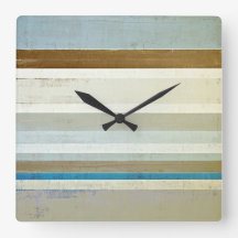 'Invent' Blue en Beige Abstract Art