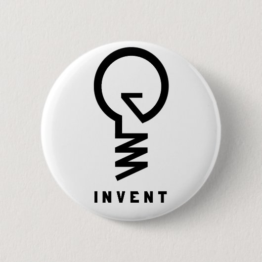 ''Invent''-Button Ronde Button 5,7 Cm (Voorkant)