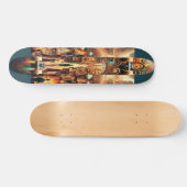 "Inventor's Revelry: Victoriaans Fair Skateboard D (Horizontaal)
