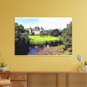 Inveraray Castle - Clan Campbell Canvas Afdruk (Insitu (Woonkamer))