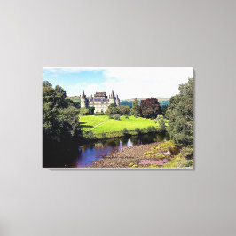 Inveraray Castle - Clan Campbell Canvas Afdruk