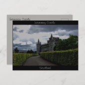 Inveraray Castle in de avond Briefkaart (Voorkant / Achterkant)