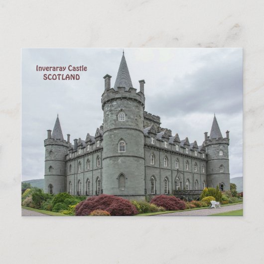 Inveraray Castle Scotland Briefkaart (Voorkant)