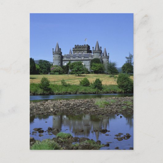 Inverary Castle, Strathclyde, Schotland Briefkaart (Voorkant)