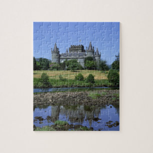 Inverary Castle, Strathclyde, Schotland Legpuzzel
