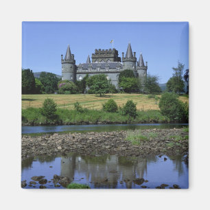 Inverary Castle, Strathclyde, Schotland Magneet