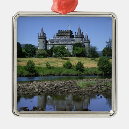 Inverary Castle, Strathclyde, Schotland Metalen Ornament (Voorkant)