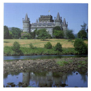 Inverary Castle, Strathclyde, Schotland Tegeltje