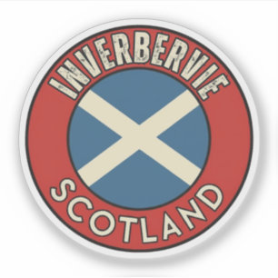 Inverbervie, Schotland Sticker