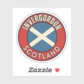 Invergordon, Schotland Sticker (Vel)