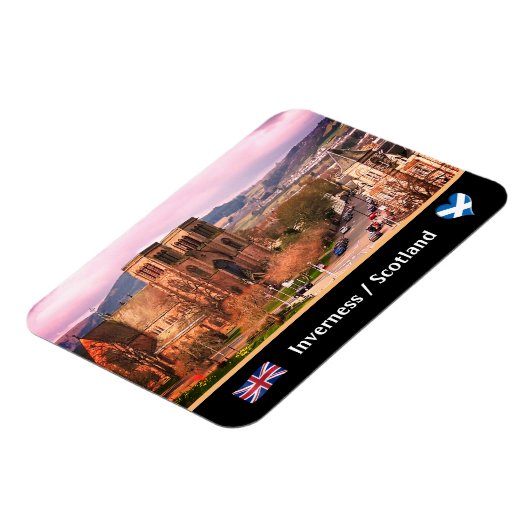Inverness - Capital of Scottish Highlands Magnet Magneet (Linkerzijde)