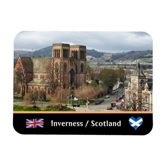 Inverness - Capital of Scottish Highlands Magnet Magneet (Horizontaal)