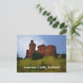 Inverness Castle, Schotland Briefkaart (Staand voorkant)