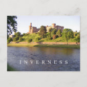 Inverness Castle uitzicht briefkaart (Voorkant)