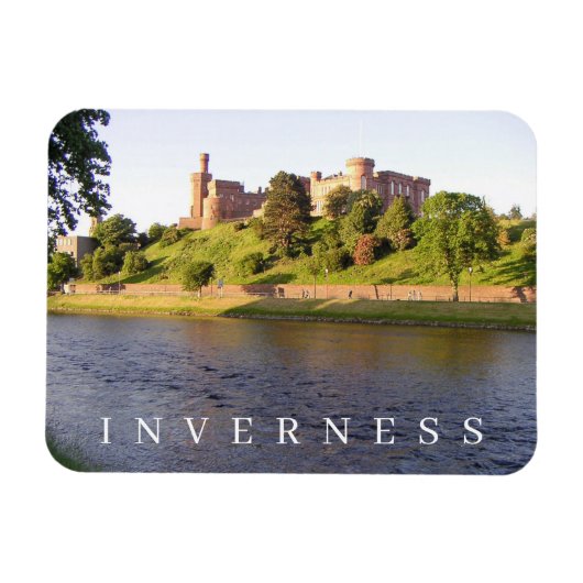 Inverness Castle uitzicht koelkastmagneet Magneet (Horizontaal)