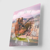 Inverness, Cathedral, Scottish Highlands, Schotlan Vierkante Klok (Hoek)