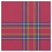 Inverness District Tartan Stof (Close Up)