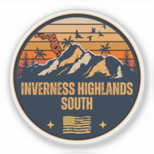 Inverness Highlands South, Florida  Sticker