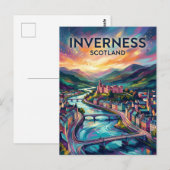 Inverness Schotland Briefkaart (Voorkant / Achterkant)