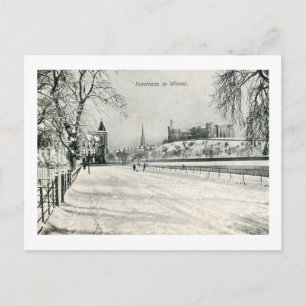 Inverness, Schotland, in de winter 1913 Briefkaart