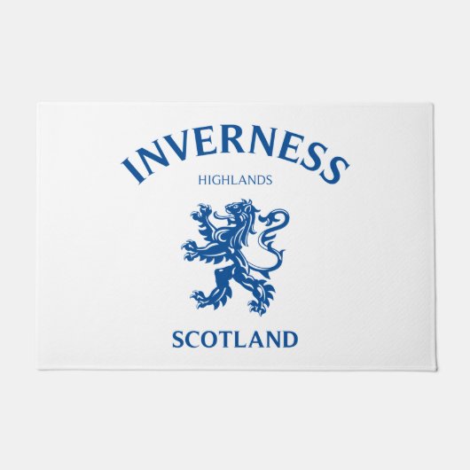 INVERNESS Scotland Deurmat (Voorkant)