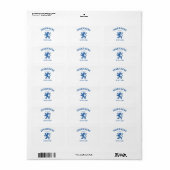INVERNESS Scotland Etiket (Full Sheet)