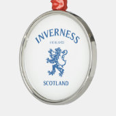 INVERNESS Scotland Metalen Ornament (Links)