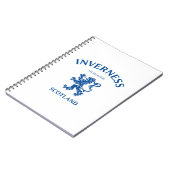 INVERNESS Scotland Notitieboek (Linkerzijde)