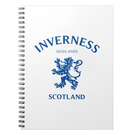 INVERNESS Scotland Notitieboek (Voorkant)