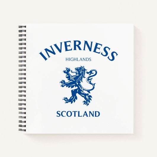 INVERNESS Scotland Notitieboek (Voorkant)