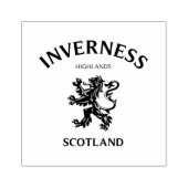 INVERNESS Scotland Rubberstempel (Afrduk)