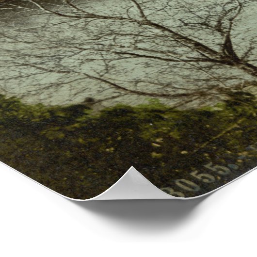 Inverness van het Castle, Schotland Poster (Hoek)