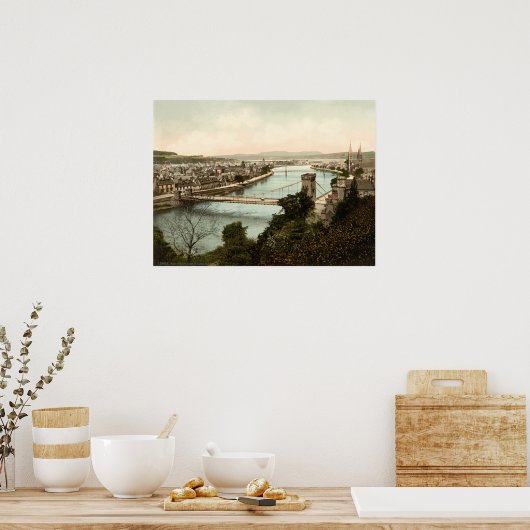 Inverness van het Castle, Schotland Poster (Keuken)