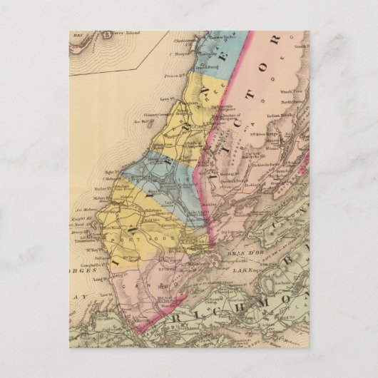 Inverness, Victoria counties, NS Briefkaart (Voorkant)