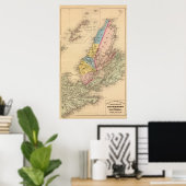 Inverness, Victoria counties, NS Poster (Thuiskantoor)