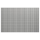 Inverse Black White Gingham Check Stof (Yard (91,4 cm))