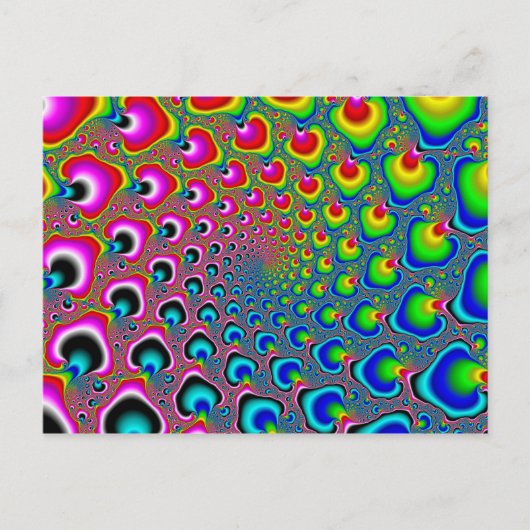 Inverse spiraal briefkaart (Voorkant)