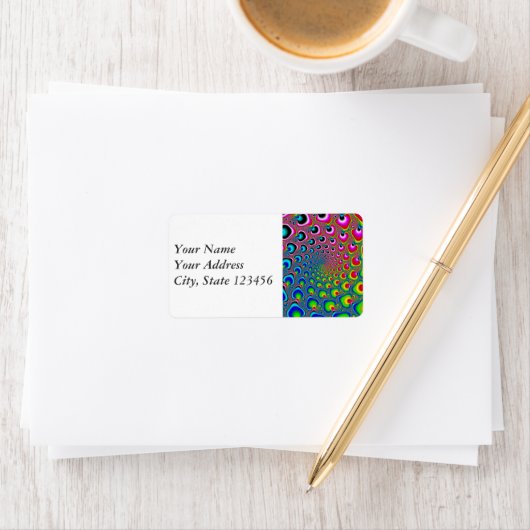 Inverse spiraal etiket (Insitu)